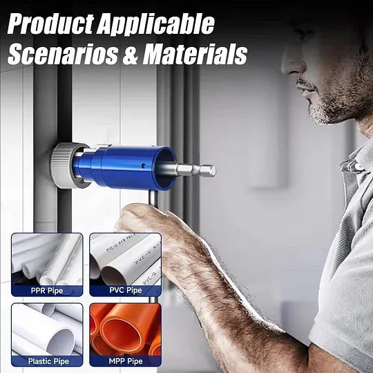 ⏳Time-Limited Special⏰Professional Faucet Bolt Extractor | 40CrV Steel Pipe Valve Removal Tool | Reverse Groove Bit for PPR, PVC & MPP Plumbing