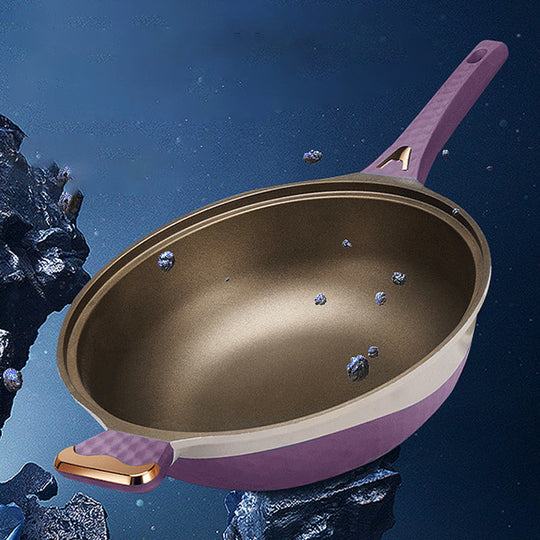 🍳🔥 Non-Stick Pan with Steamer Basket - Healthy Cooking without Oil, Even Heat Distribution for Perfect Results Every Time ✨