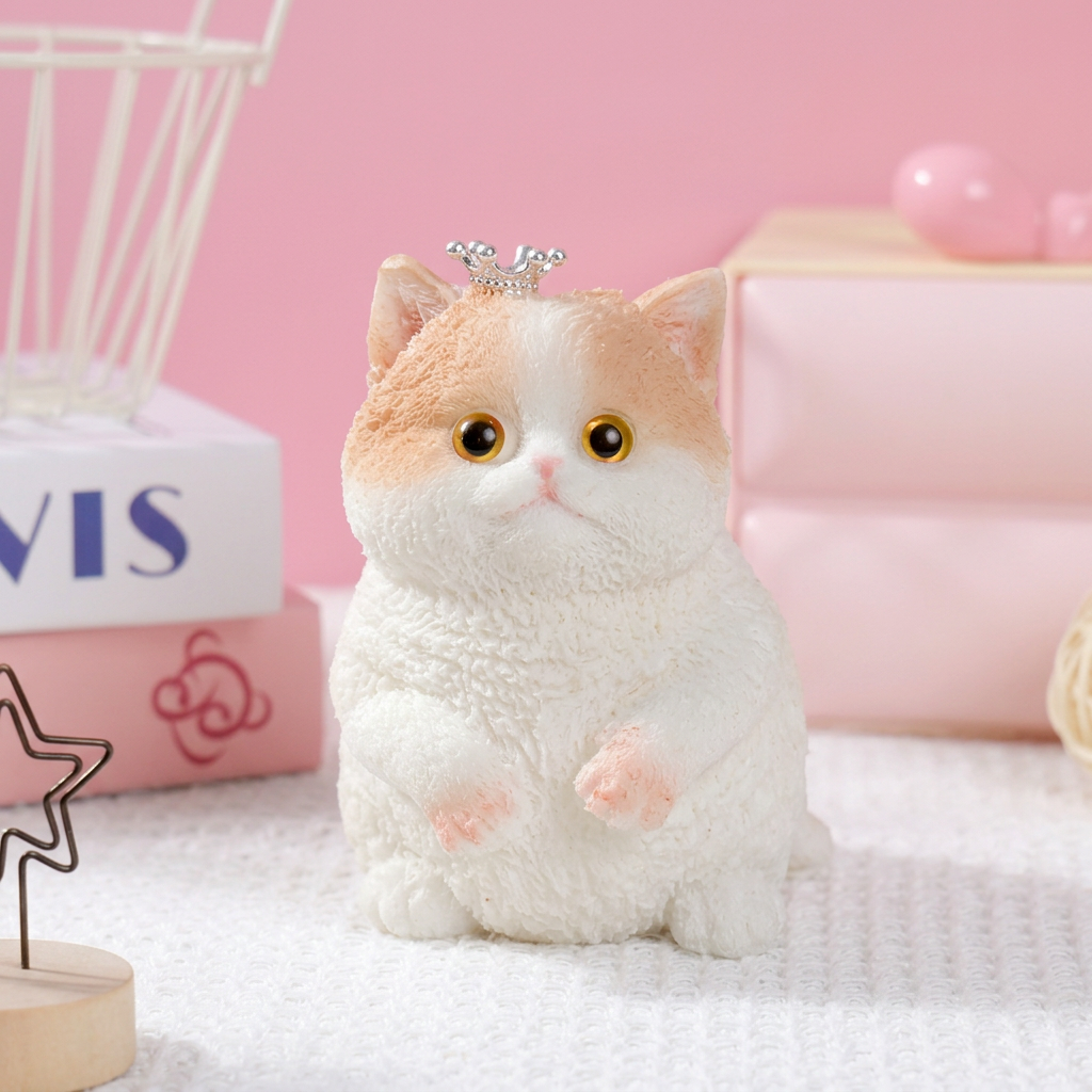 LIMITED-TIME 30% OFF! ✨Soft and Cuddly Cat – Stress-Relief Squeezable Toy