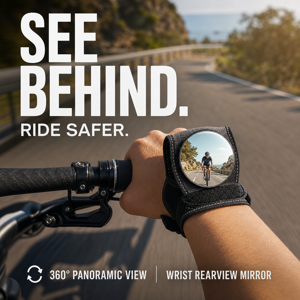 🔥Limited Time Promotion 50% OFF🔥Bicycle Wrist Safety Rear-View Mirror