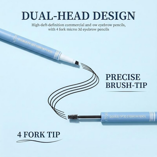 💗BUY 1 GET 1 FREE!!🌿✨ Say Goodbye to Sparse, Uneven Brows – Dual-Tip 3D Microblading Eyebrow Pen for Natural, Long-Lasting Results! ✨