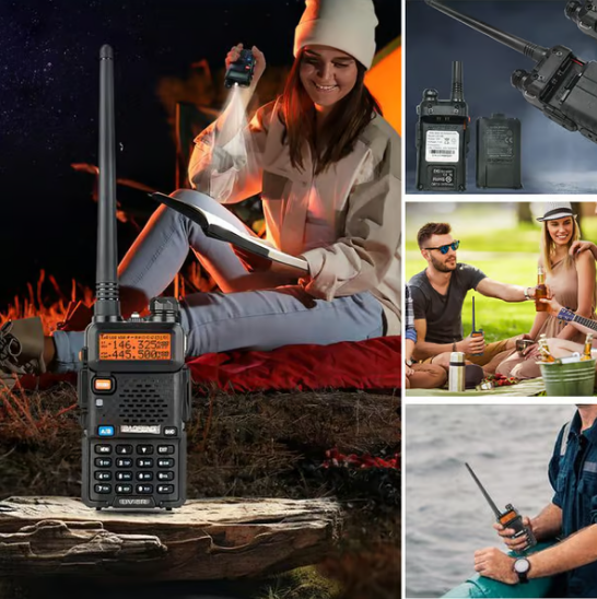 🔥Hot Sale 52% korting🔥📡 UV-5R Ham Radio Lange afstand UV5R Tweerichtingsradio Dual Band Walkie