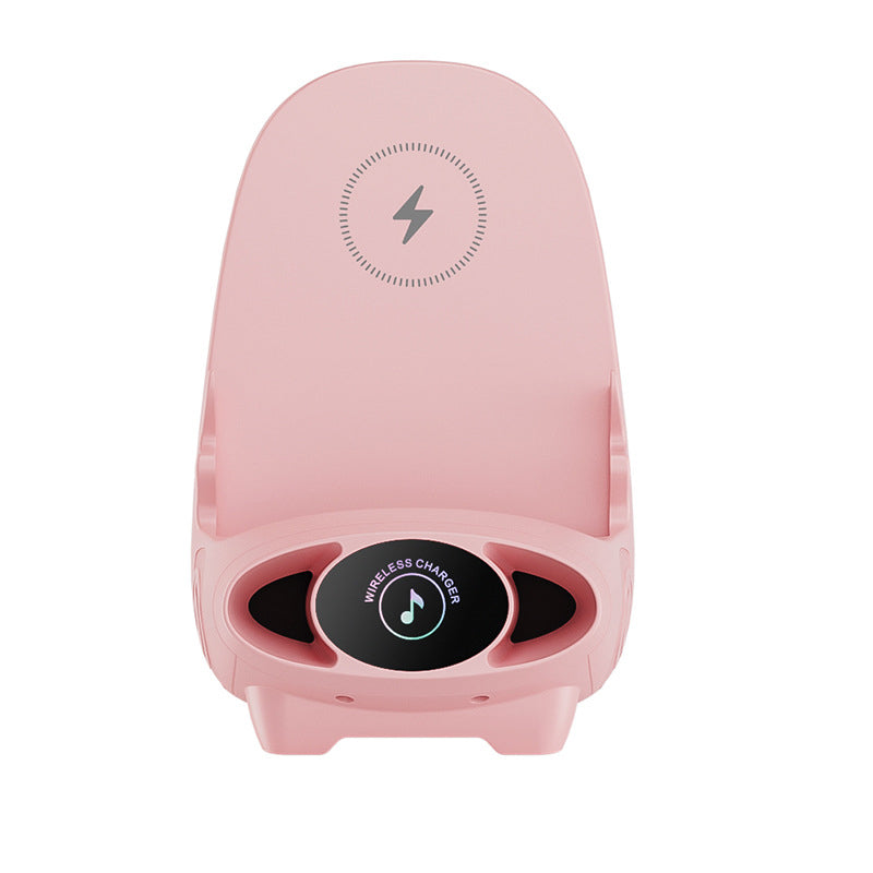 🪑 ¡50% DE DESCUENTO AHORA! 📱 Minisoporte para teléfono con cargador inalámbrico para silla: carga rápida de 15 W y ángulos de visión ajustables para escritorio, coche y hogar. ⚡✨