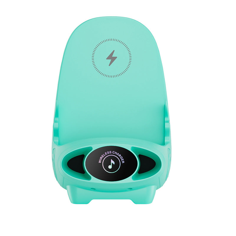 🪑 ¡50% DE DESCUENTO AHORA! 📱 Minisoporte para teléfono con cargador inalámbrico para silla: carga rápida de 15 W y ángulos de visión ajustables para escritorio, coche y hogar. ⚡✨