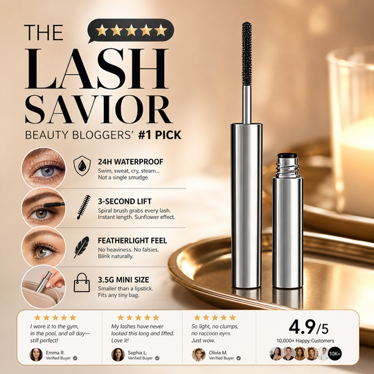 🌟LAST DAY SALE: ONLY ￡6.99!!🎁✨ Waterproof Curling & Lengthening Mascara ✨