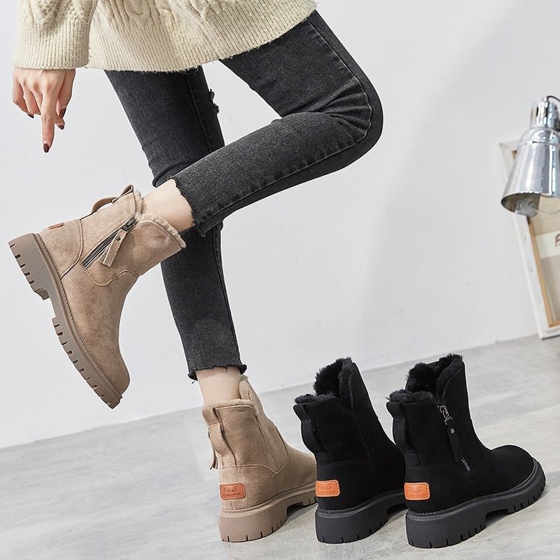 Botas de nieve de invierno de polar para mujer📢📢Venta flash⚡¡Termina en 3 horas!⏰⏰