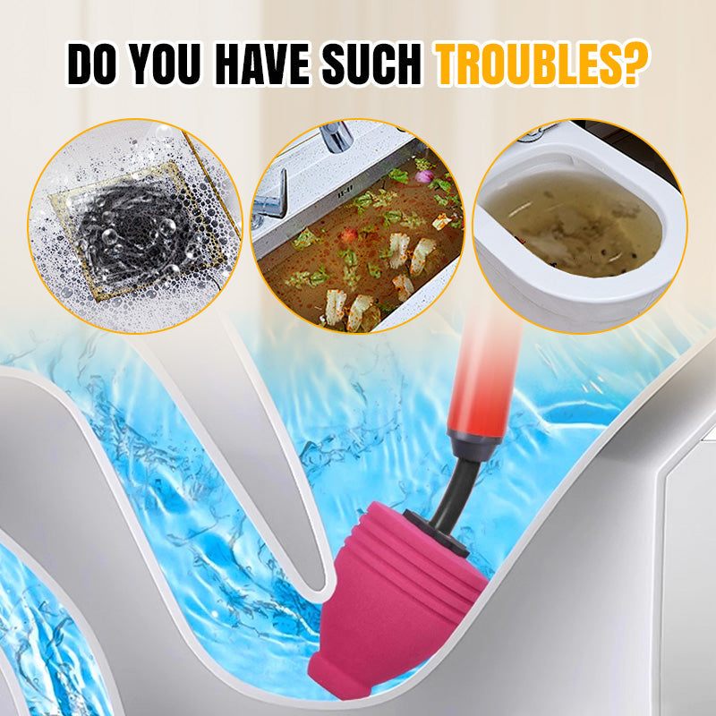 💎 50% OFF! 💎 Household High-Pressure Toilet Unblocker – Instant Clog Removal, No Chemicals, No Mess!