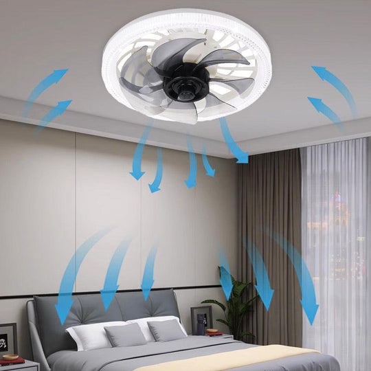 💥2026 HOT SALE 50% OFF💥 2-in-1 Mute Adjustable Fan Light with Remote Control