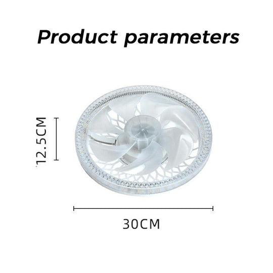 💥2026 HOT SALE 50% OFF💥 2-in-1 Mute Adjustable Fan Light with Remote Control