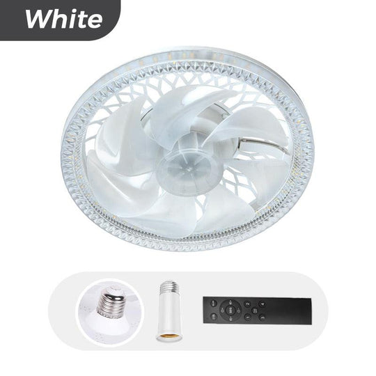 💥2026 HOT SALE 50% OFF💥 2-in-1 Mute Adjustable Fan Light with Remote Control