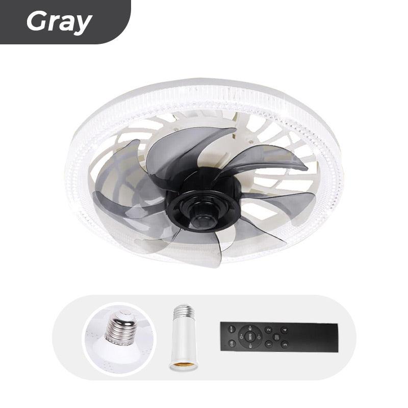 💥2026 HOT SALE 50% OFF💥 2-in-1 Mute Adjustable Fan Light with Remote Control