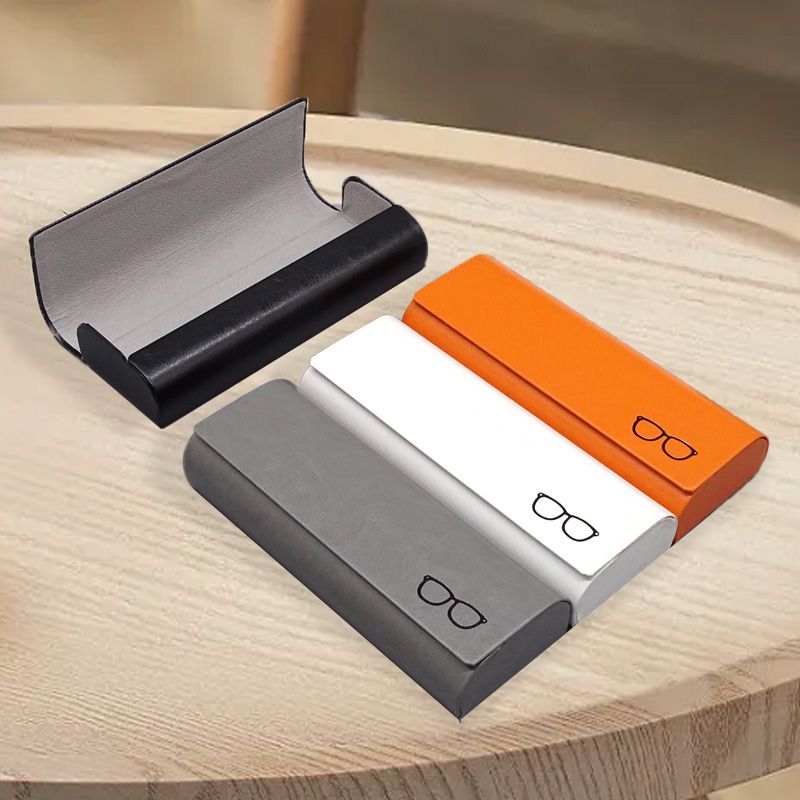 Minimalistisches Hartleder-Brillenetui