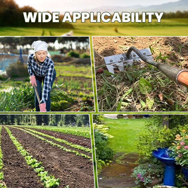 🌿 50% OFF NOW! 🧤 5/6/7/8 Weed Rakes with Carbon Steel Garden Tines – Durable, Ergonomic Grip & Efficient Weeding 🌱