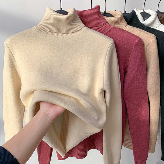 ⏳50% de descuento por tiempo limitado⏰Camisa de punto grueso de polar de invierno👚
