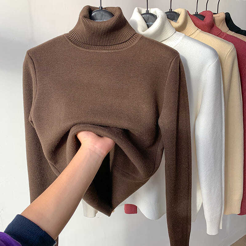 ⏳50% de descuento por tiempo limitado⏰Camisa de punto grueso de polar de invierno👚