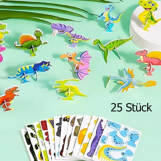 🧩 WEIHNACHTSANGEBOT 50% RABATT! ✨ Erzieherisches 3D-Cartoon-Puzzle - 57-teilig mit leuchtenden Farben für kreatives Lernen bei Kindern 🎨👧