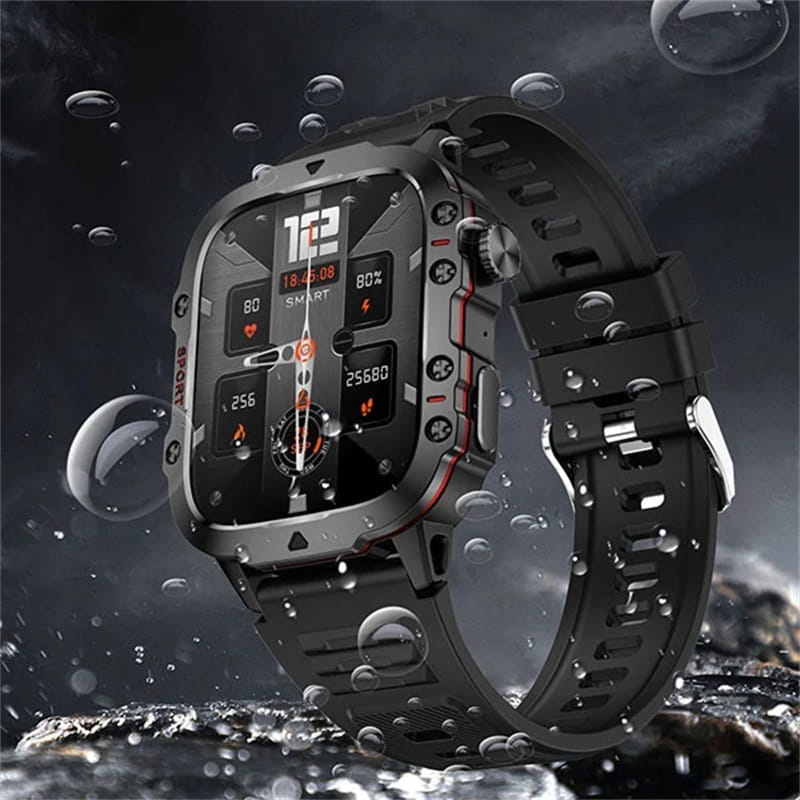 📢📢49% OFF !! ⏰Rugged Outdoor Smart Watch - 100+ Sports Modes