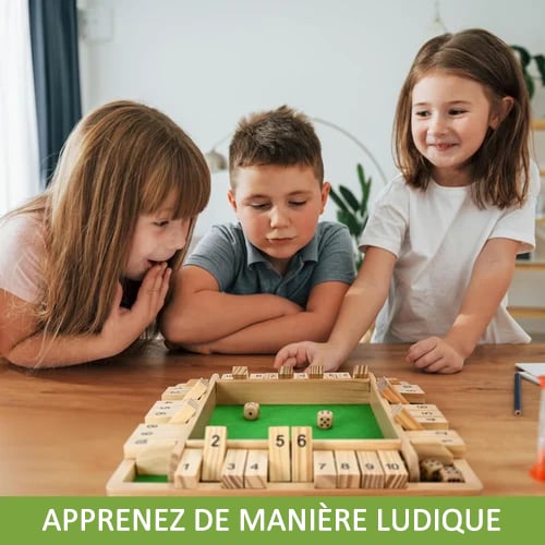 🔥Limited Time Promotion 49% OFF🔥FUN FAMILY GAMES - Shut The Box Board Game