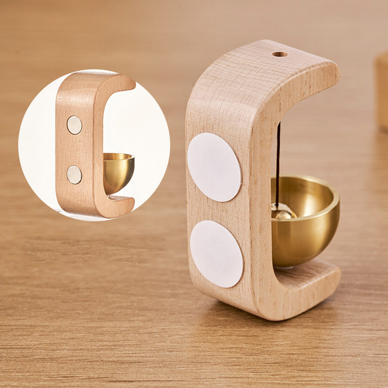 🌸50% OFF NOW!🎐 Magnetic wooden wind chime - works as a doorbell & decoration, handmade feel, soft chime & perfect for front door, balcony & garden 🌿