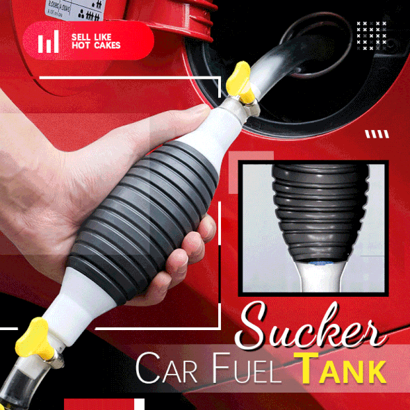 Manual siphon pump ⛽ Gasoline-resistant PVC hose, fast water/fuel pumping, can also be used for aquarium water changes 🐟