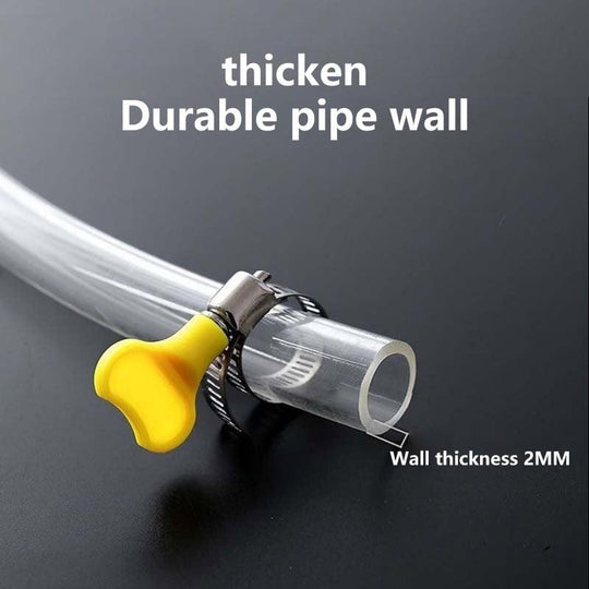 Manual siphon pump ⛽ Gasoline-resistant PVC hose, fast water/fuel pumping, can also be used for aquarium water changes 🐟