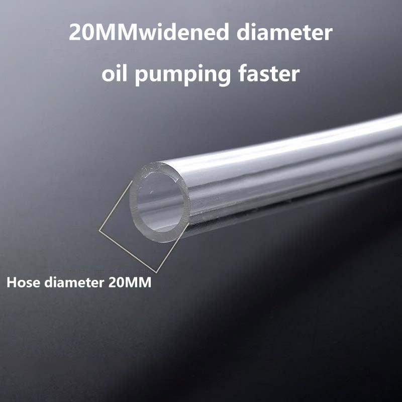 Manual siphon pump ⛽ Gasoline-resistant PVC hose, fast water/fuel pumping, can also be used for aquarium water changes 🐟