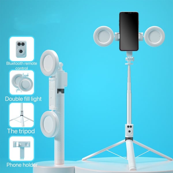 🎁Hot Sale 30% OFF⏳New 6 in 1 Bluetooth Selfie Stick