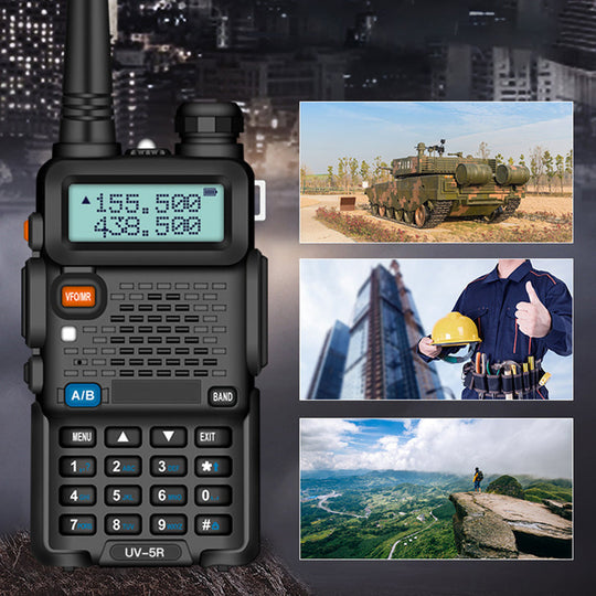 🔥Hot Sale 52% korting🔥📡 UV-5R Ham Radio Lange afstand UV5R Tweerichtingsradio Dual Band Walkie