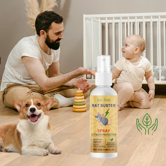 🔥Rodent Control Device🐭 Peppermint Oil Rodent Repellent Spray