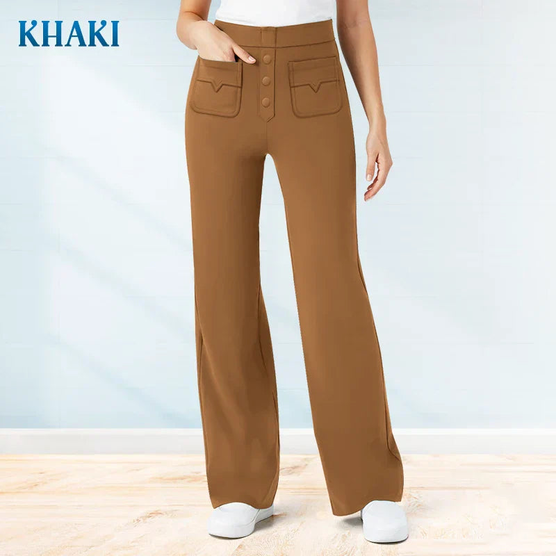💖LAST DAY SALE 50% OFF💖2026 Women's New Type Casual High Waist Stretch Pants