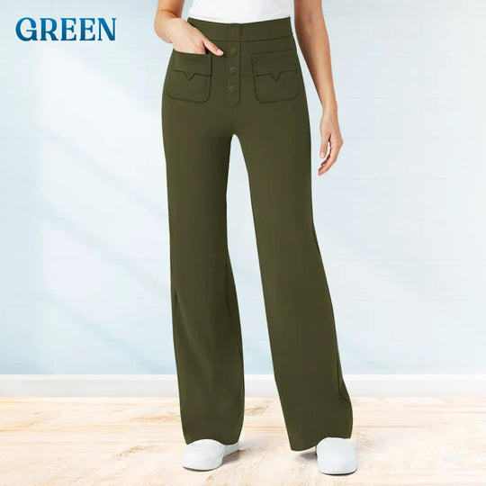 💖LAST DAY SALE 50% OFF💖2026 Women's New Type Casual High Waist Stretch Pants