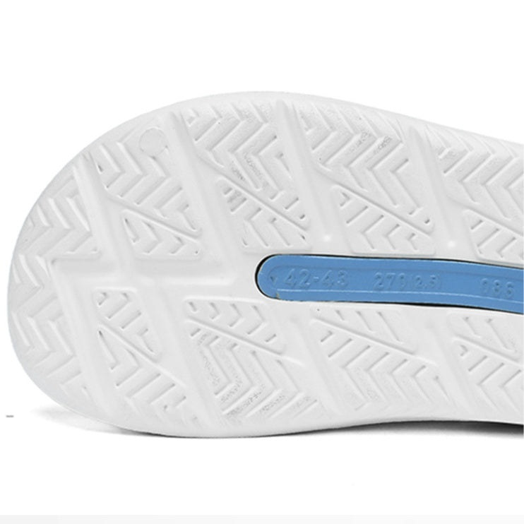 Men’s Sport Buckle Platform Slide Sandals
