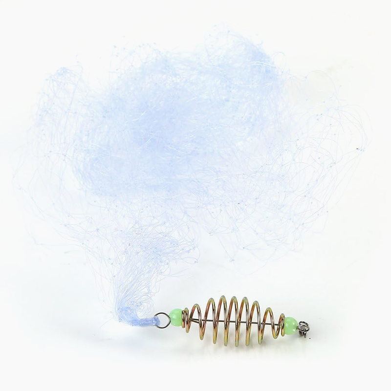 🔥Saldi 2025🔥Rete da pesca con trappola per esche a molla