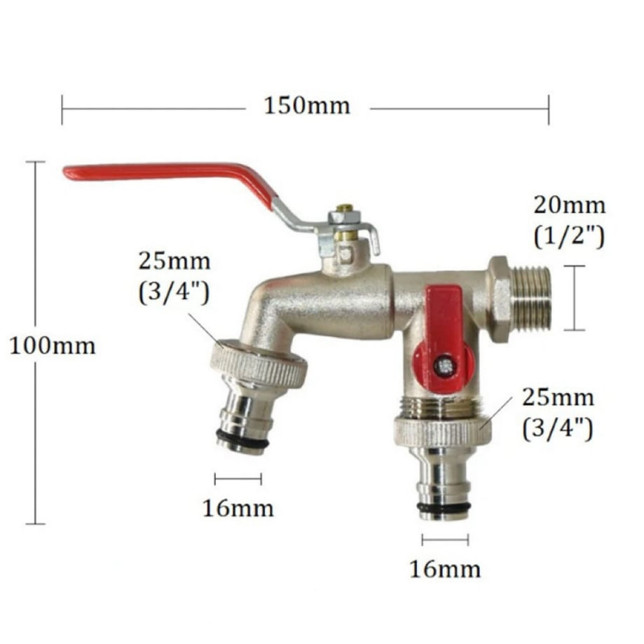 💐30% OFF ! Universal Garden Faucet – Easy Install, No Tools Needed 🛠️🌿【Limited Offer】