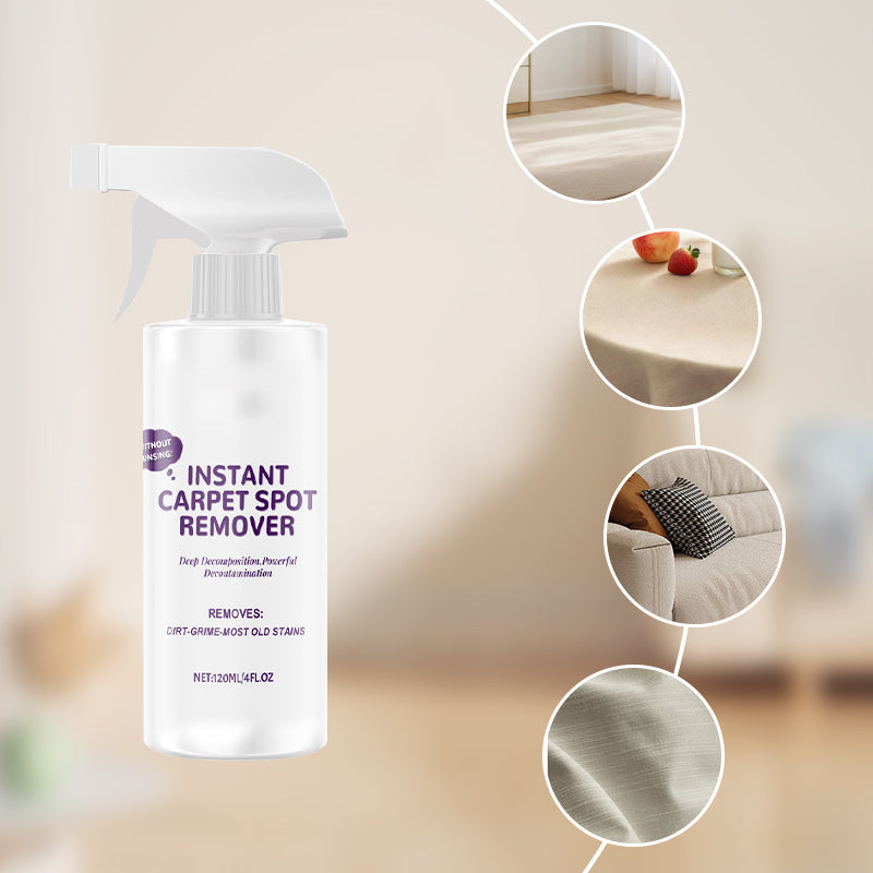 🥳2026 HOT SALE🥳💞50K+ SOLD!☕️🧼 50% OFF! Powerful Carpet Stain Remover – No harsh fumes, hypoallergenic. Fast‑drying formula. Spray, wait, wipe – done. Restores carpet like new. 🏡💚