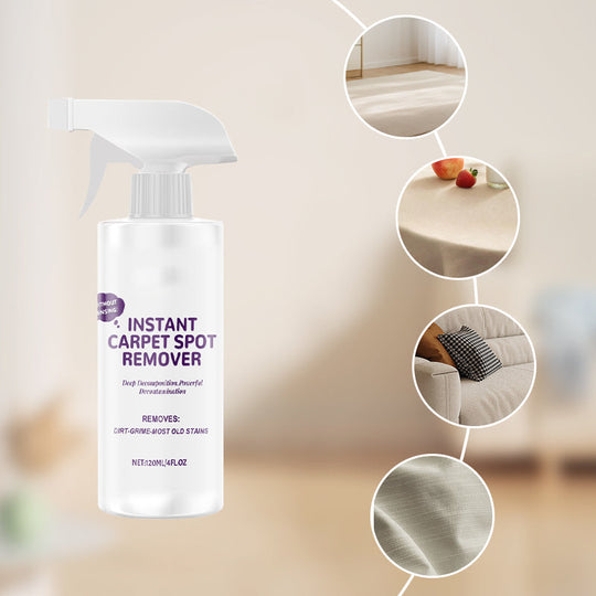 🥳2026 HOT SALE🥳💞50K+ SOLD!☕️🧼 50% OFF! Powerful Carpet Stain Remover – No harsh fumes, hypoallergenic. Fast‑drying formula. Spray, wait, wipe – done. Restores carpet like new. 🏡💚
