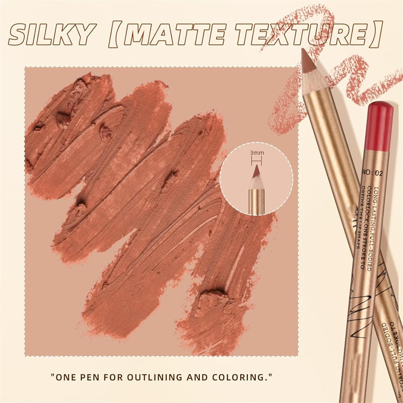👄 BUY 2 GET 1 FREE! 💄 12-Color Smudge-Proof Lip Liner Pencil Set – Long-lasting, creamy & waterproof – perfect for everyday wear or pro makeup 🎨