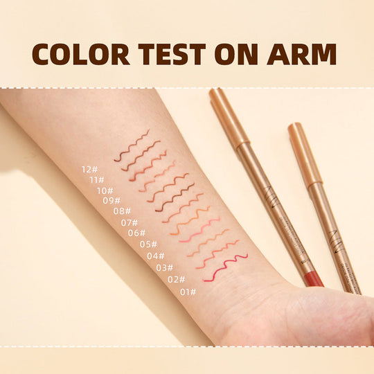 👄 BUY 2 GET 1 FREE! 💄 12-Color Smudge-Proof Lip Liner Pencil Set – Long-lasting, creamy & waterproof – perfect for everyday wear or pro makeup 🎨