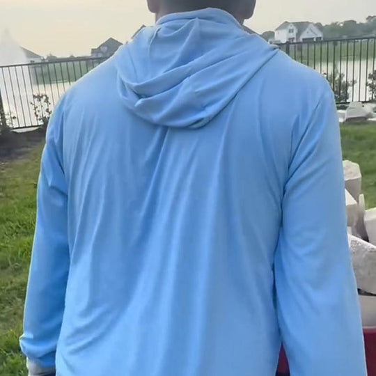👕 50% OFF NOW! ☀️ Men’s Lightweight Quick-Dry UV Protection Hoodie – Breathable, Sun-Safe & Perfect for Outdoor Activities 🏕️