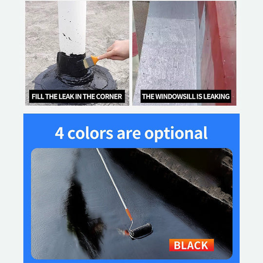 🥳Buy 2 items and get free delivery🥳💞50K+ SOLD!🏠💧 50% OFF! Anti‑Leakage Roof Sealant – Seals cracks instantly, flexible & weatherproof. Safe & odorless. 1kg. 🛡️✨