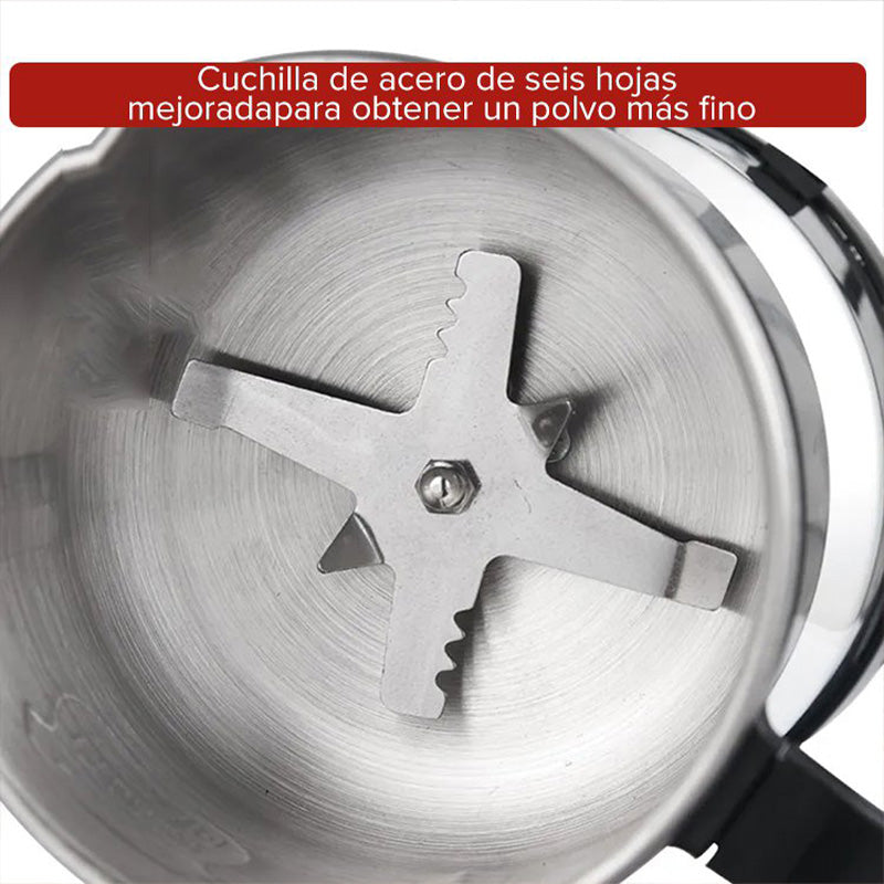 ⚙️60% OFF! 🔪 Multifunctional Electric Grinder for Home Use – Fast Grinding, Adjustable Coarseness & Stainless Steel 🏠