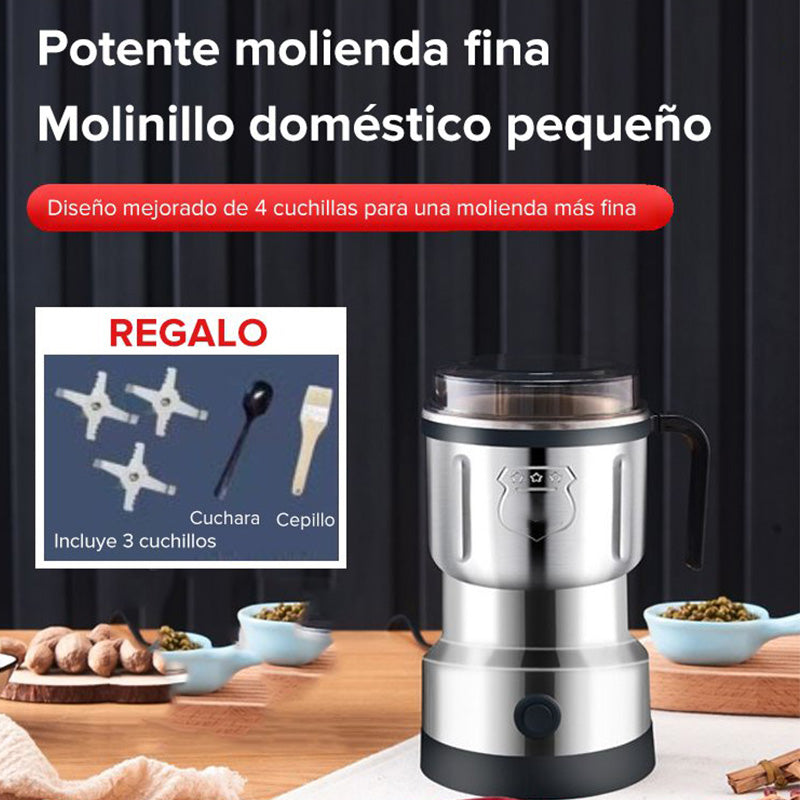 ⚙️60% OFF! 🔪 Multifunctional Electric Grinder for Home Use – Fast Grinding, Adjustable Coarseness & Stainless Steel 🏠