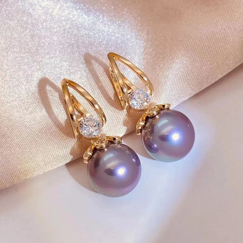 🎁Buy 1 Get 1 Free🌼Sparkly Huggie Dangle Earrings for Women✨
