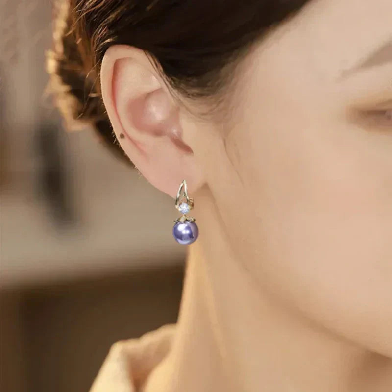 🎁Buy 1 Get 1 Free🌼Sparkly Huggie Dangle Earrings for Women✨