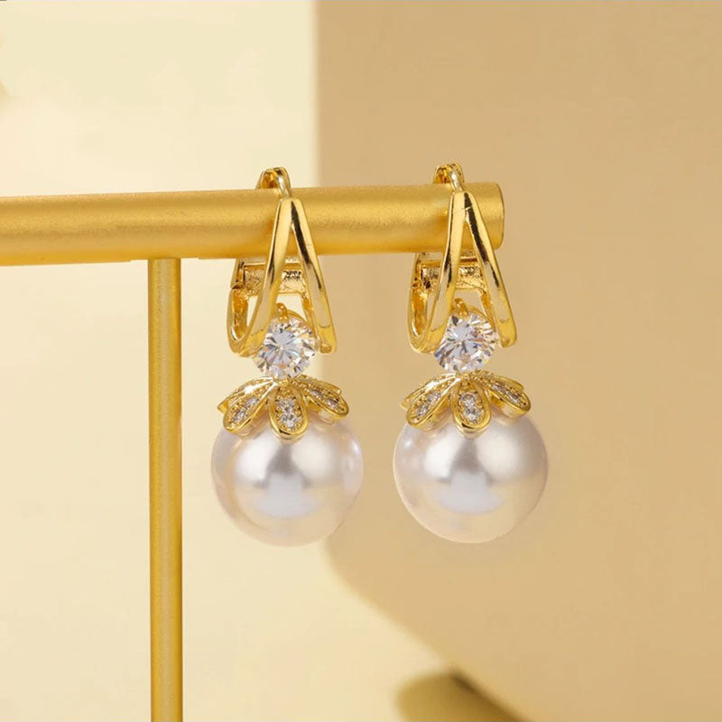 🎁Buy 1 Get 1 Free🌼Sparkly Huggie Dangle Earrings for Women✨