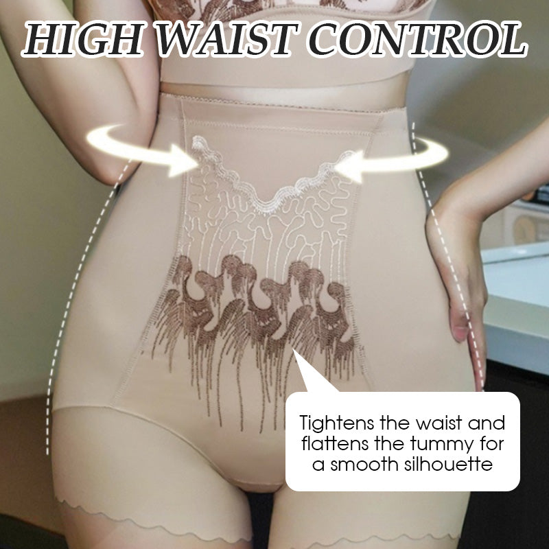 Kvinnors hög midja Mage Control Shaper Shorts