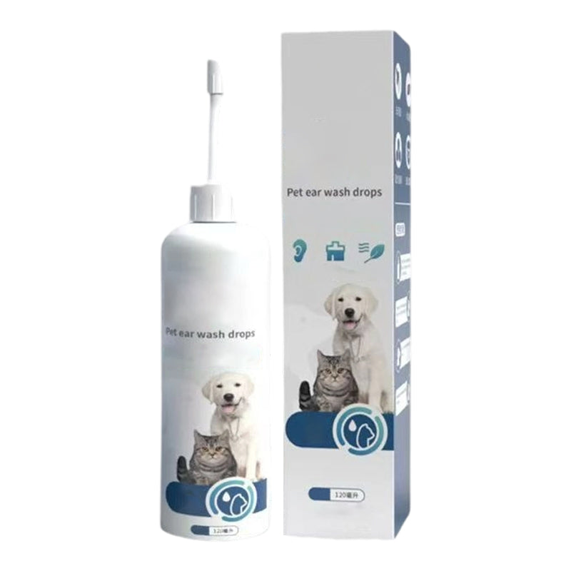 Acari dell'orecchio degli animali domestici & Cura dei batteri & Soluzione pulita