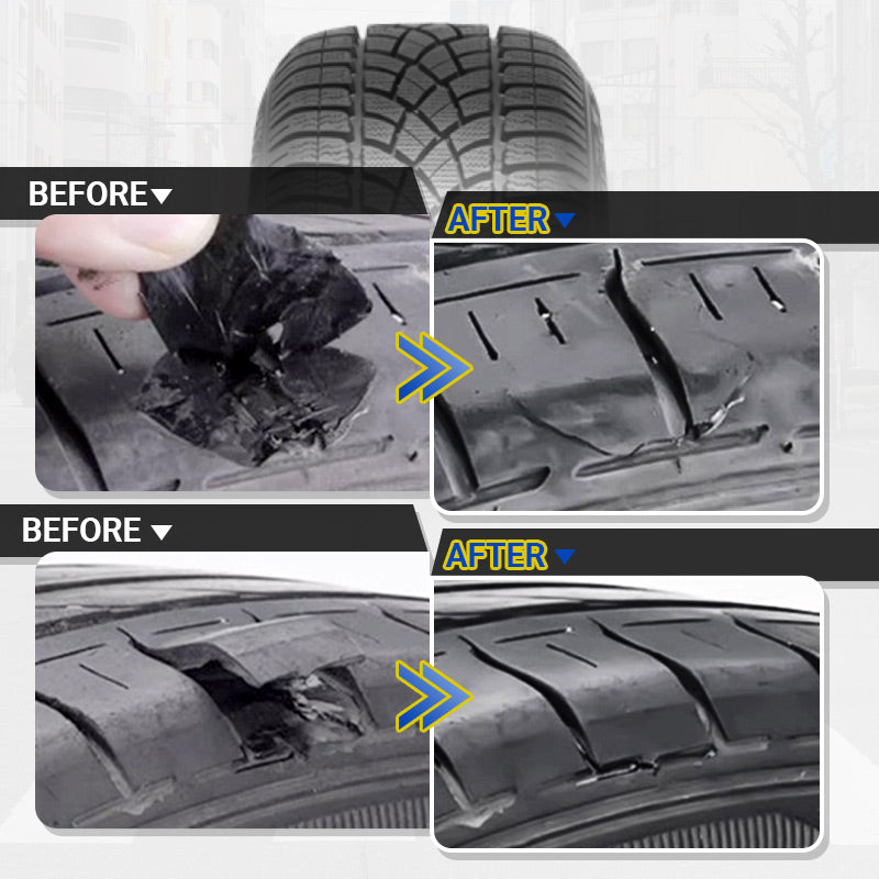 Adhesivo de reparación flexible de neumáticos impermeable resistente a la clima