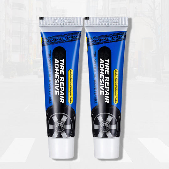 Adhesivo de reparación flexible de neumáticos impermeable resistente a la clima