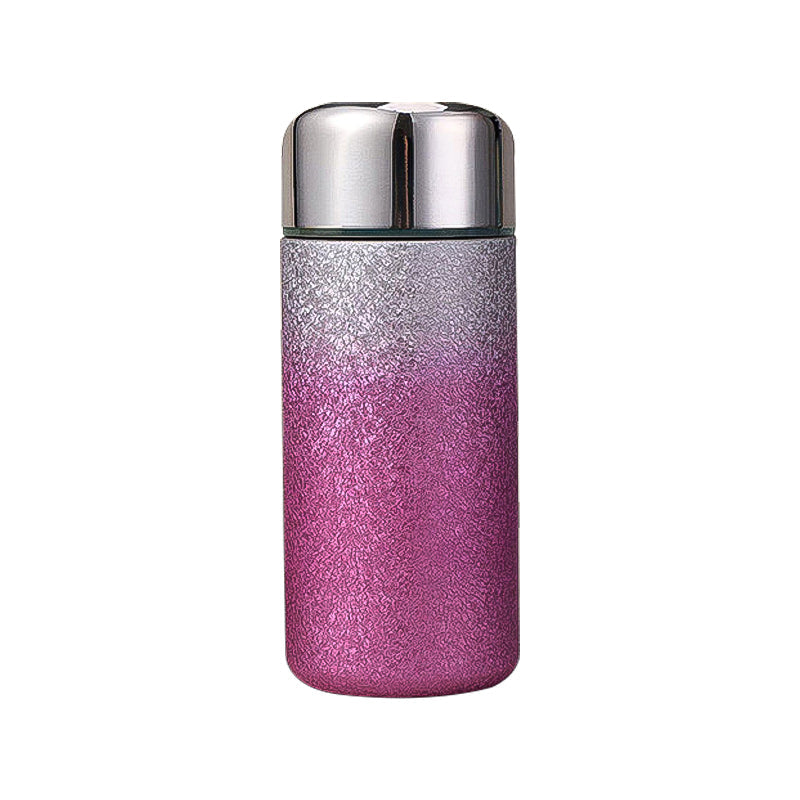 Bouteille d'eau isolée à revêtement titane portable